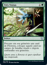 Três Visitas / Three Visits - Magic: The Gathering - MoxLand